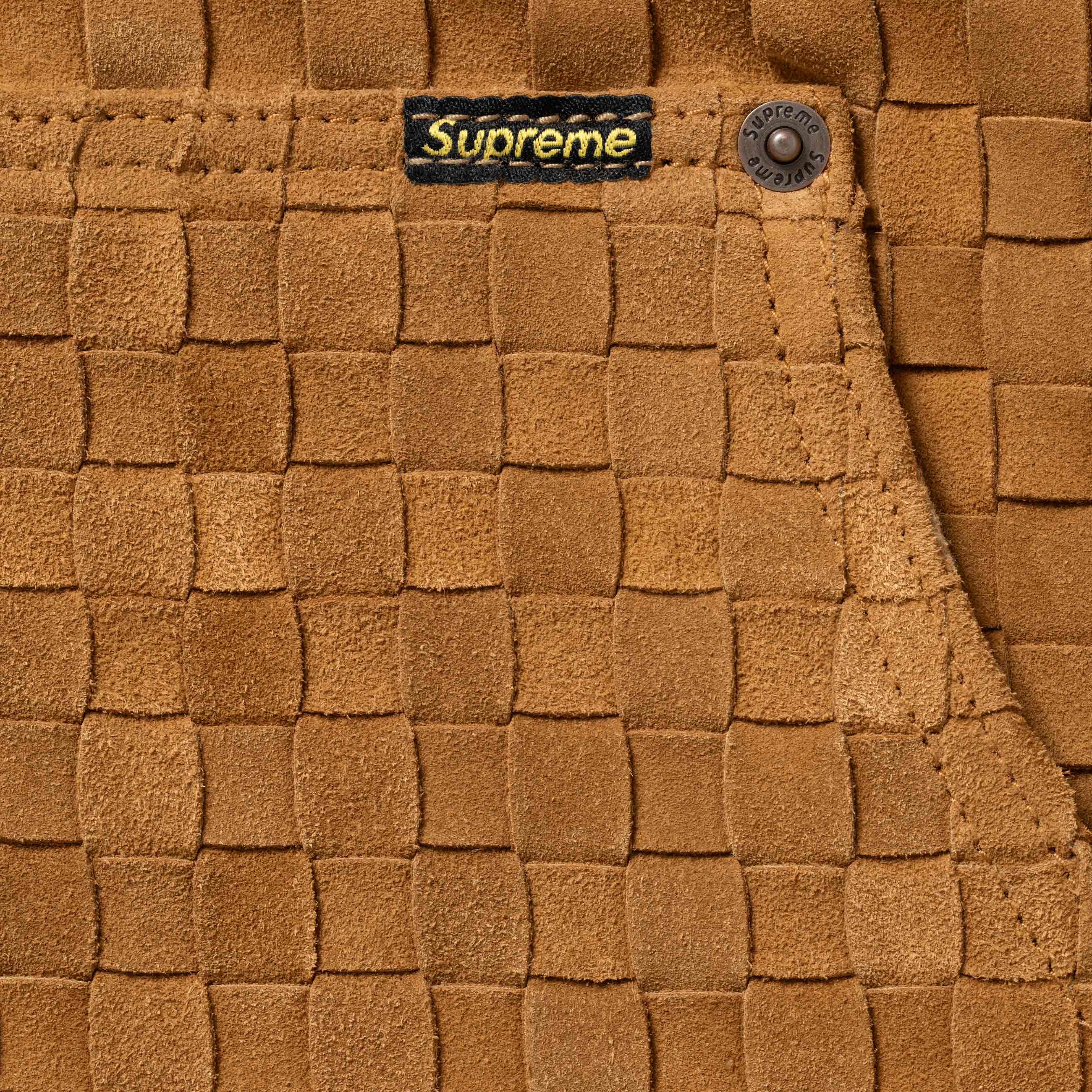 Woven Suede Hooded Work Jacket view 13